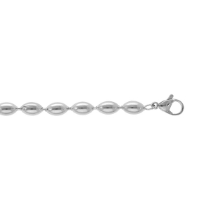 BRACELET ACIER 17+4CM