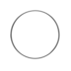 BRACELET ACIER FIL ROND 2MM DIAM 63MM