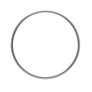 BRACELET ACIER FIL ROND 2MM DIAM 65MM