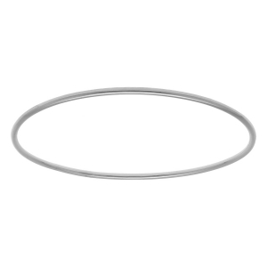 BRACELET ACIER FIL ROND 2MM DIAM 65MM