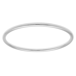 BRACELET ACIER FIL ROND 4MM DIAM 65MM