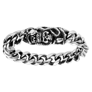 BRACELET ACIER 21,5CM