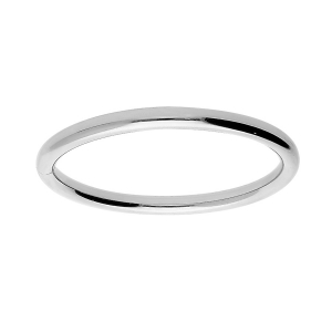 BRACELET ACIER RIGIDE TUBE 6MM 65MM
