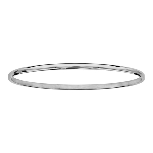 BRACELET ACIER DEMI JONC 3MM DIAM 65MM