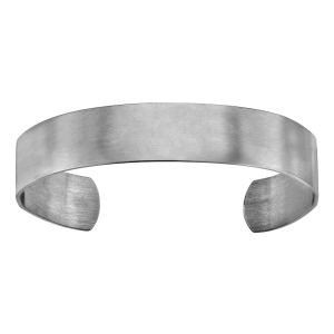 BRACELET ACIER ESCLAVE SATINÉ A PERSONNALISER