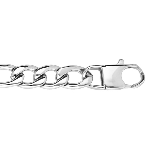BRACELET ACIER 1+3  11MM 23CM