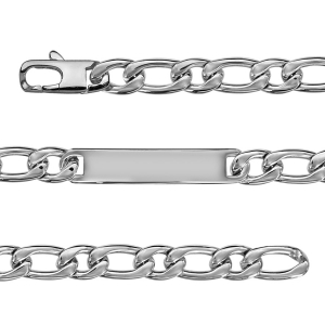 IDENTITE ACIER 1+1 9MM 21CM