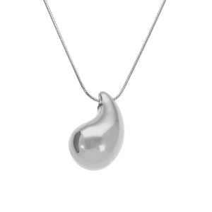 COLLIER ACIER PENDENTIF