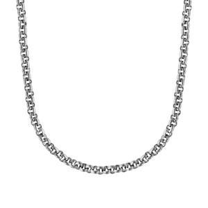 CHAINE ACIER PETITE JASERON FINE 2MM 42+4CM