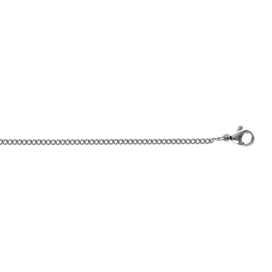 CHAINE ACIER GOURMETTE 1.9MM 45CM