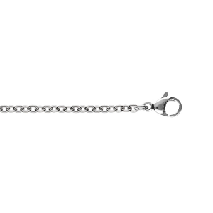 CHAINE ACIER MAILLE FORCAT 2.3MM 45CM