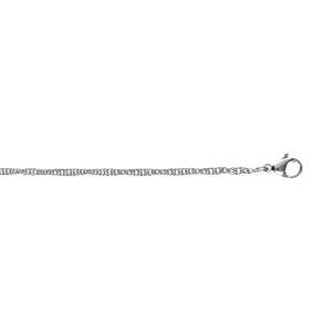 CHAINE ACIER SINGAPOUR 1.8MM 45CM