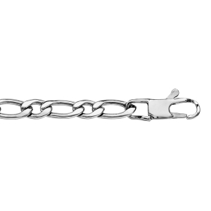 BRACELET ACIER 1+1 5MM 21CM