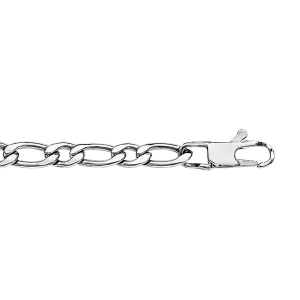 BRACELET ACIER 1+1 5MM 21CM