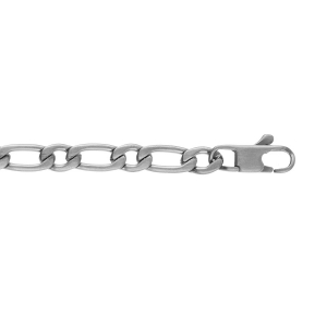 BRACELET ACIER SATINÉ 1+1 5MM 21CM