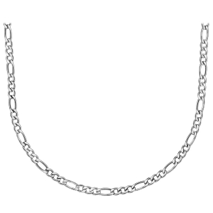 COLLIER ACIER 1+3 5MM 55CM