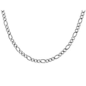 COLLIER ACIER 1+3 6MM 50CM