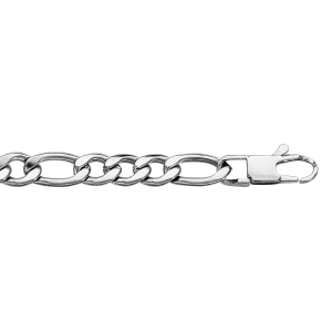 BRACELET ACIER 1+3 6MM 21CM