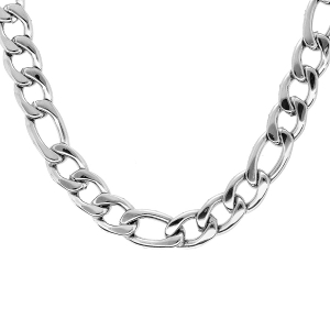 COLLIER ACIER 1+3  9MM 50CM