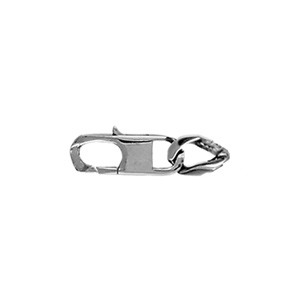 FERMOIR RALLONGE ACIER 5MM +MAILLE