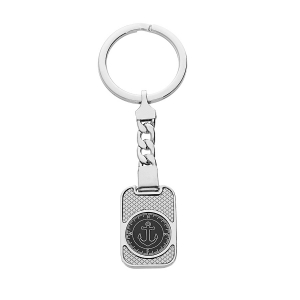 PORTE CLEF ACIER RECTANGULAIRE CROISILLONS ET ANCRE