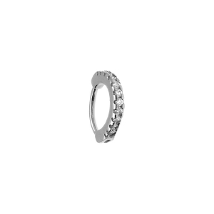 PIERCING ACIER NEZ OXYDES BLANCS