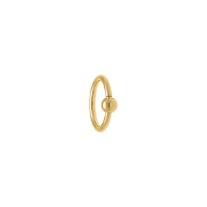 PIERCING ACIER DORÉ OREILLE ANNEAU HELIX, TRAGUS, DAITH, ROOK
