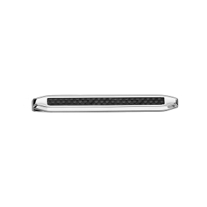 PINCE A CRAVATE ACIER MOTIF CARBONE