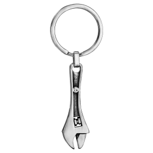 PORTE CLEF ACIER CLEF A MOLETTE