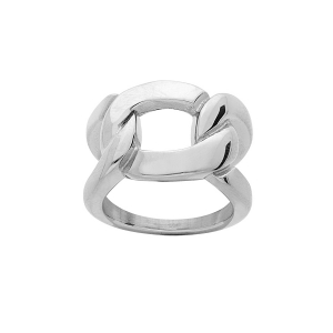 BAGUE ACIER  MAILLE