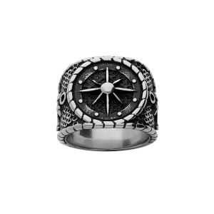 BAGUE ACIER GLOBE TROTTER