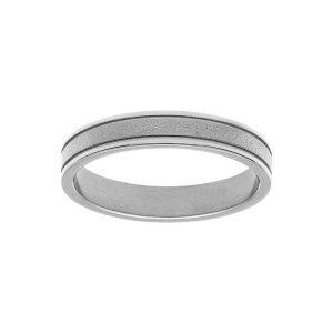 BAGUE ACIER 4MM