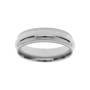 BAGUE ACIER 6MM