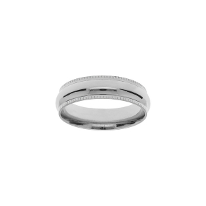 BAGUE ACIER 6MM