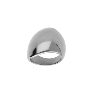 BAGUE ACIER LARGE