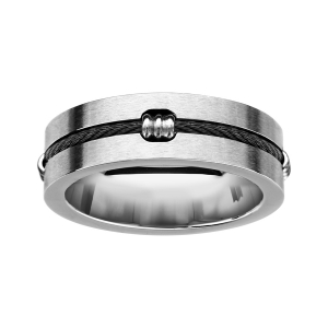 ALLIANCE ACIER 1 CABLE NOIR