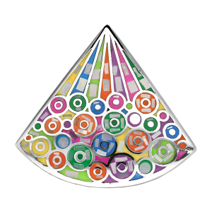 PENDENTIF ACIER STELLA MIA RÉSINE ET NACRE