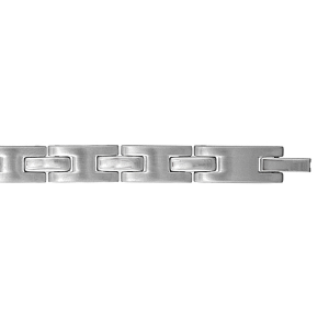 BRACELET TOUT ACIER  21CM REGLABLE