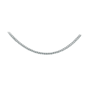CHAINE GOURMETTE 4MM ACIER 55CM