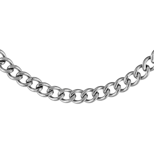 CHAINE GOURMETTE 4,5MM   ACIER 55CM
