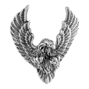 PENDENTIF ACIER TETE AIGLE