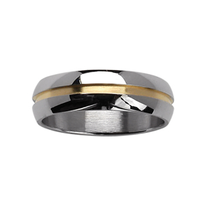 ALLIANCE ACIER 5.5MM FILET PVD DORÉ