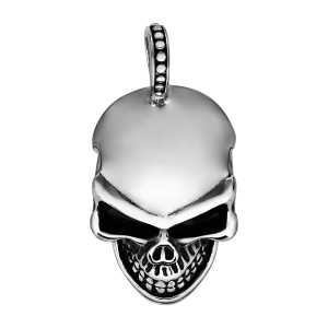 PENDENTIF ACIER TETE DE MORT