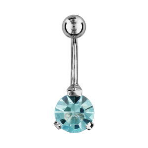 PIERCING NOMBRIL PIERRE BLEUE SYNTH