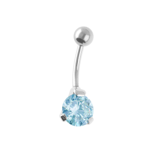 PIERCING NOMBRIL PIERRE BLEUE SYNTH