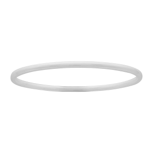 BRACELET JONC CERAMIQUE BLANCHE 3MM DIAM 65MM