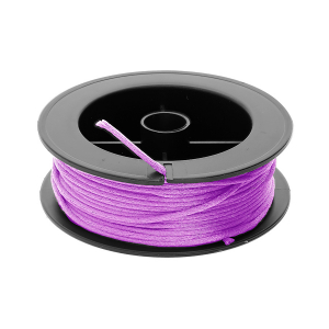 BOBINE CORDON SATIN  POLYESTER  LILAS 10M  DIAM 1.5MM