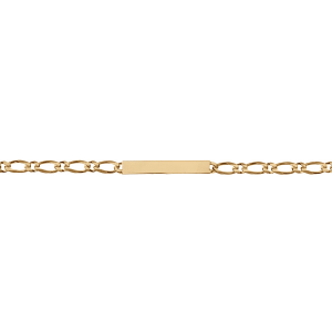 IDENTITE FIGARO 1+1 HAWAI 5MM VERMEIL 18CM
