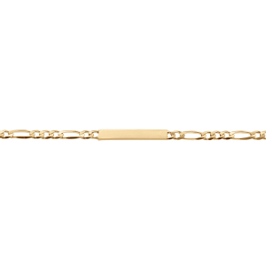 IDENTITE FIGARO 1+3 HAWAI 5MM VERMEIL 18CM