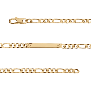 IDENTITE 1+3 4MM DTEE ETOILE VERMEIL 18CM